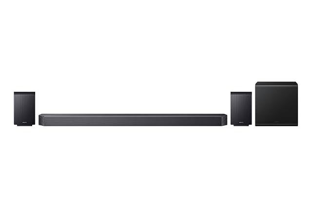 Soundbar Samsung HW-Q930H a 9.1.4 canali con subwoofer e diffusori posteriori senza fili
