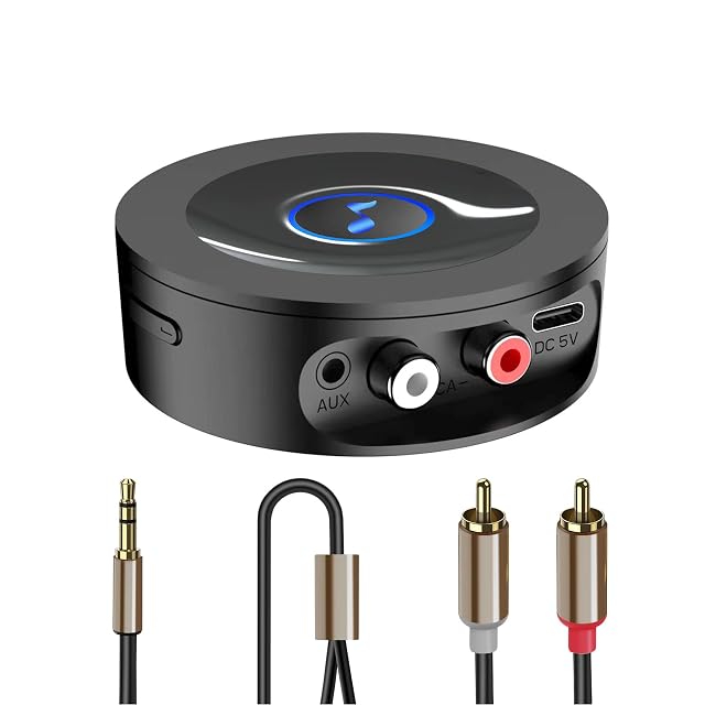 Ricevitore hi-fi Bluetooth 5.2 BLACKHORSE con uscite RCA