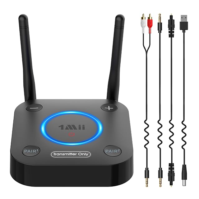 Trasmettitore Bluetooth 1Mii B06TX con doppia antenna