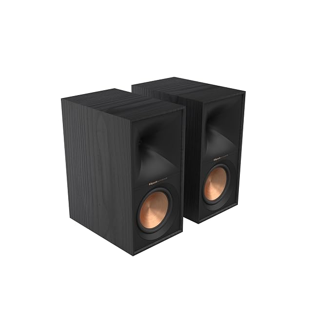 Diffusori da scaffale passivi compatti Klipsch R-60M in nero