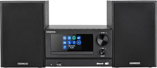 Micro impianto hi-fi Kenwood M-7000S in nero