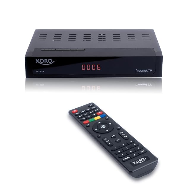 Ricevitore ibrido DVB-C e DVB-T2 XORO HRT 8730