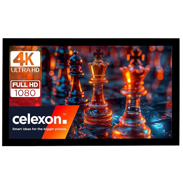 Schermo di proiezione a telaio fisso celexon Basic, 16:9