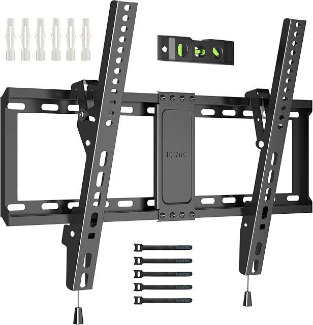 Supporto a parete per TV a basso profilo BONTEC 118MB in nero