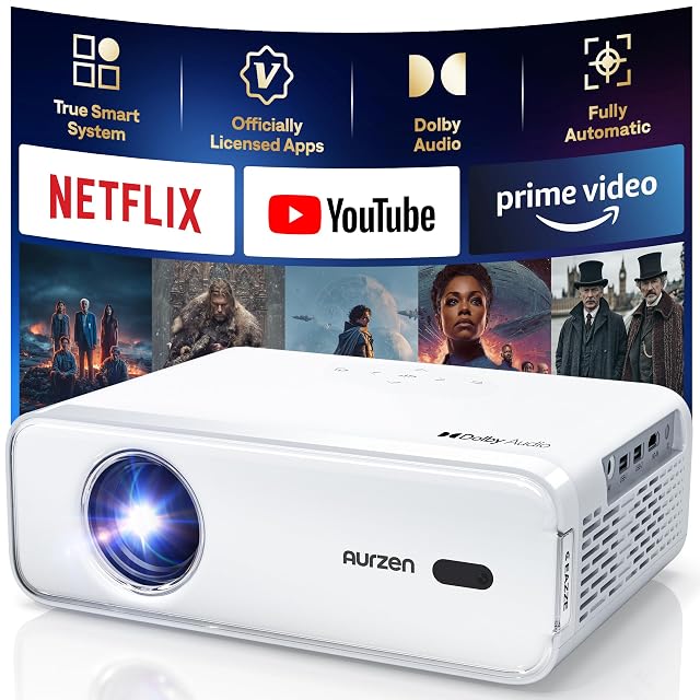 Proiettore smart 1080p Aurzen EAZZE D1