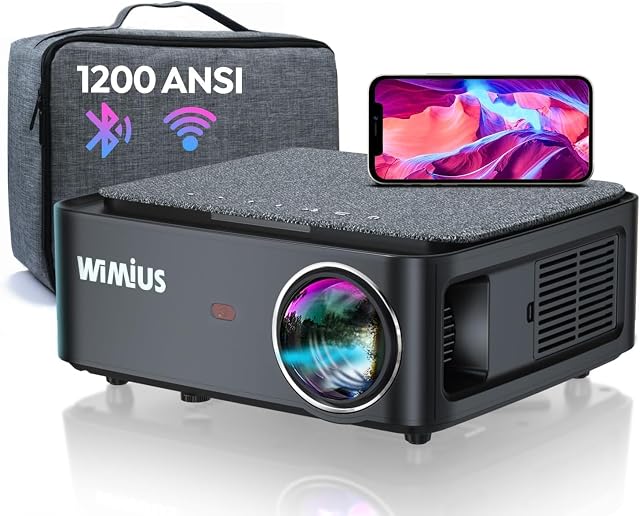 Proiettore Full HD WiMiUS K1 con Wi-Fi e Bluetooth