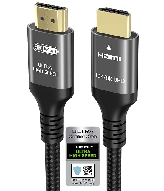 Cavo HDMI certificato intrecciato Ubluker, 1,5 metri