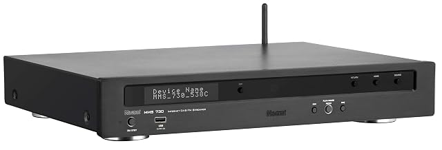 Lettore di rete compatto Magnat MMS 730 con frontale in alluminio