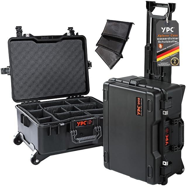 Valigetta rigida trolley impermeabile YPC Xplorer Case XXL