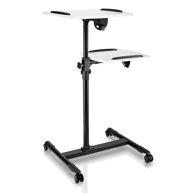 Carrello per proiettore a due piani Hama su ruote